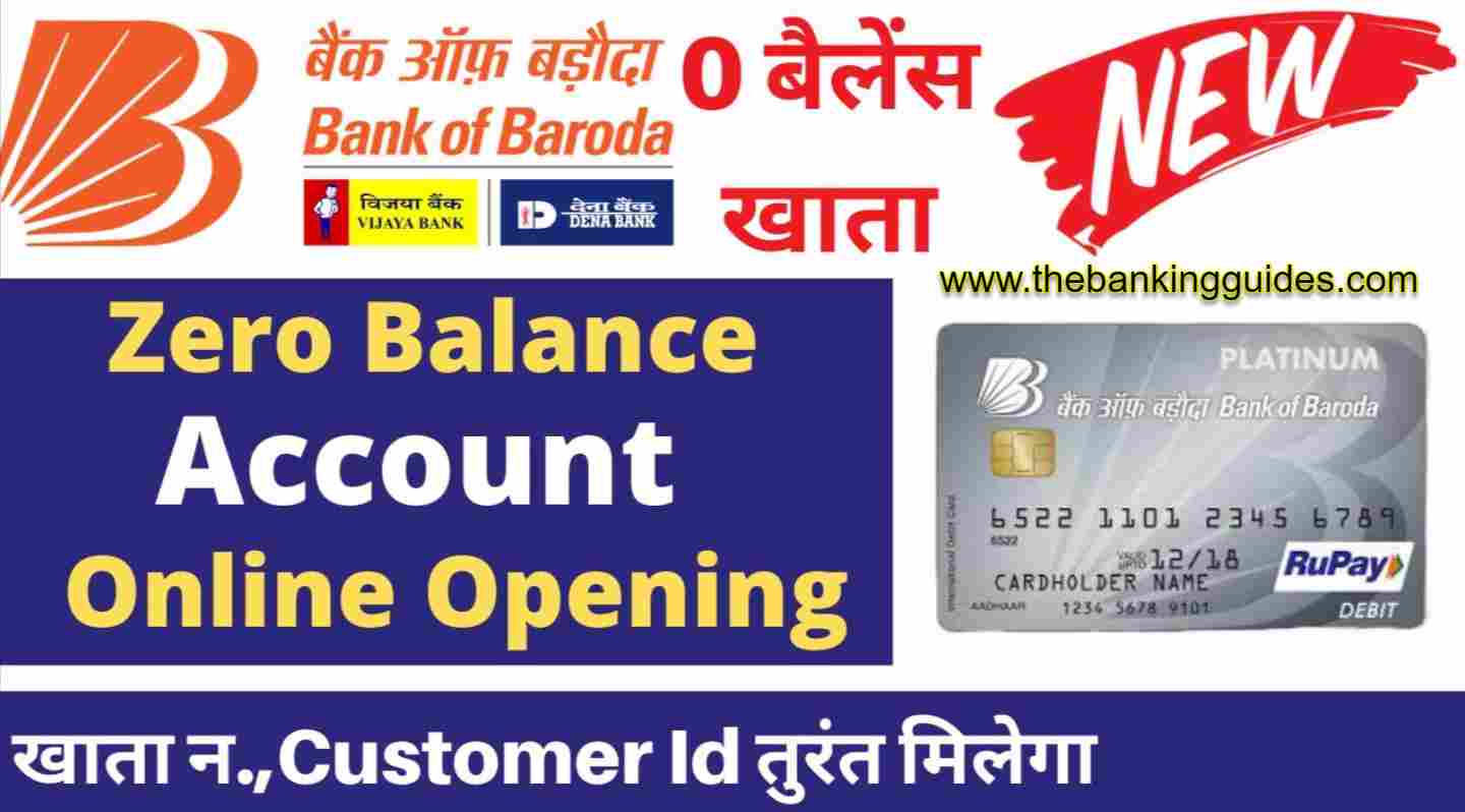 Bank of Baroda Online Account Opening
